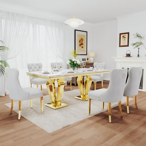 7 Piece Luxury Dining Room Set (7 Count)