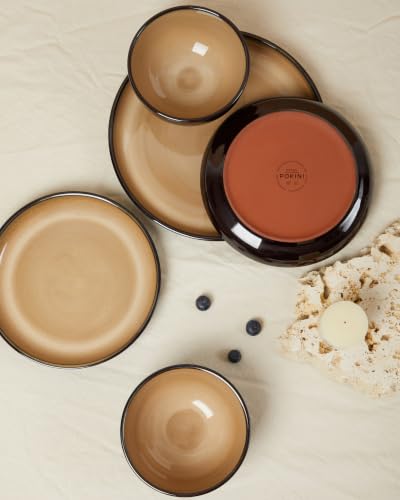 Stoneware Dinnerware Sets for 4