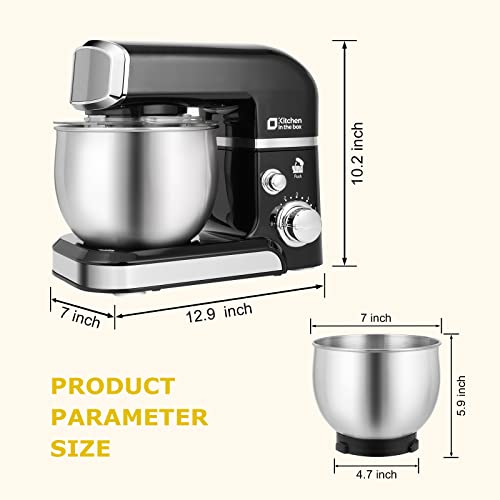 Stand Mixer 3.2Qt Small Electric Food Mixer