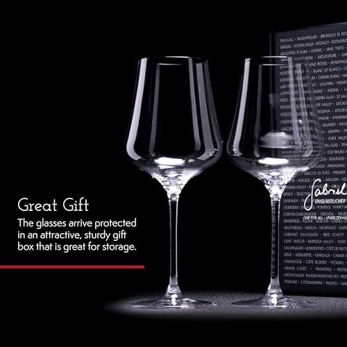 Crystal Wine Glasses (6 Count)