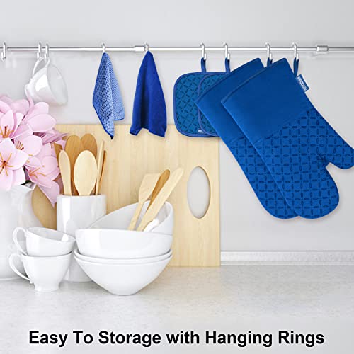 Oven Mitts and Pot Holders 6pcs Set