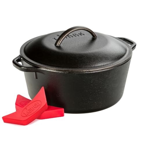 Cast Iron Dutch Oven with Loop Handle