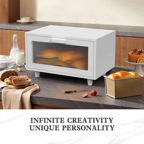 Bread Box for Kitchen Countertop