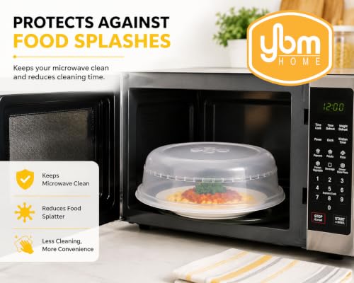 Microwave Splatter Cover Keeps Your Microwave Spotless During Food Heating
