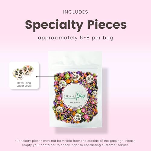 Dia De Los Muertos Sprinkle Mix (2 Ounce)