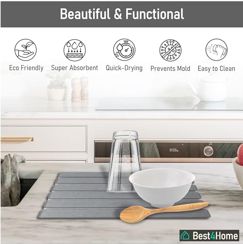 Stone Drying Mat for Kitchen Counter