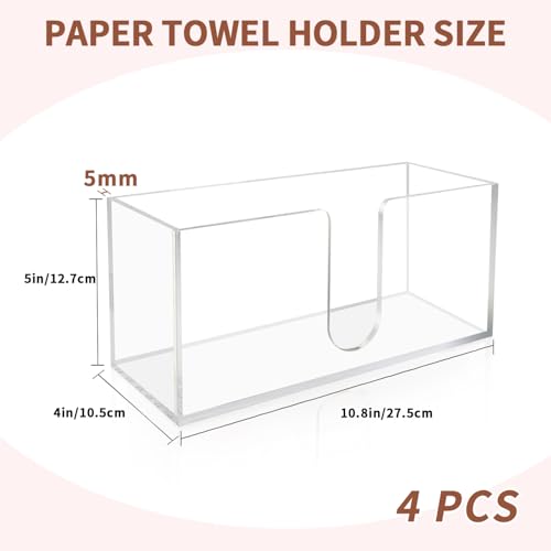 Acrylic Paper Towel Holder