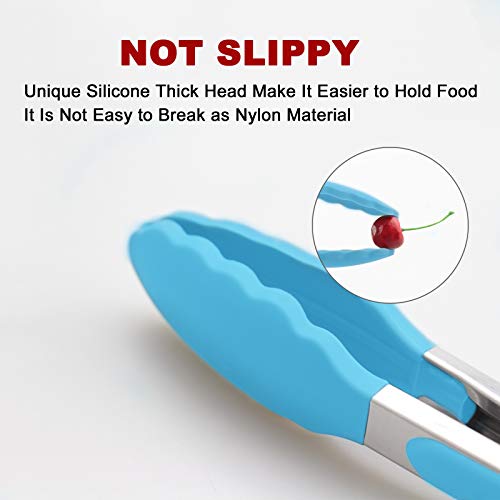 2 Pack Silicone Kitchen Tongs (2 Count)