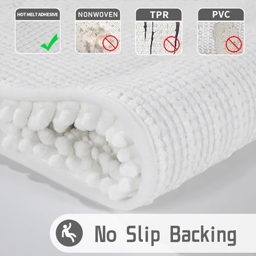 Bathroom Rugs Non Slip Washable