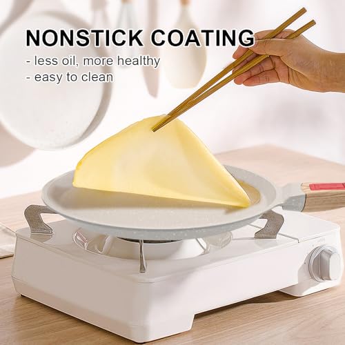 Non Stick Crepe Pan with Detachable Handle