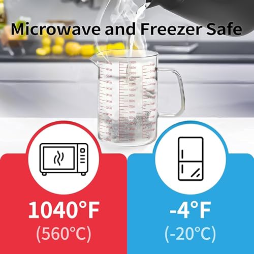 6 Cups Glass Measuring Cup