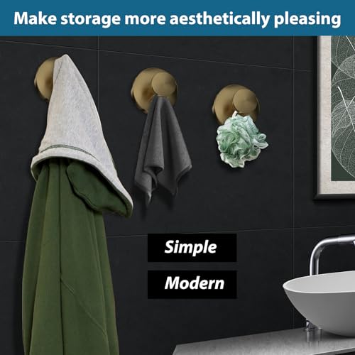 Suction Cup Hooks for Shower (2 Count)