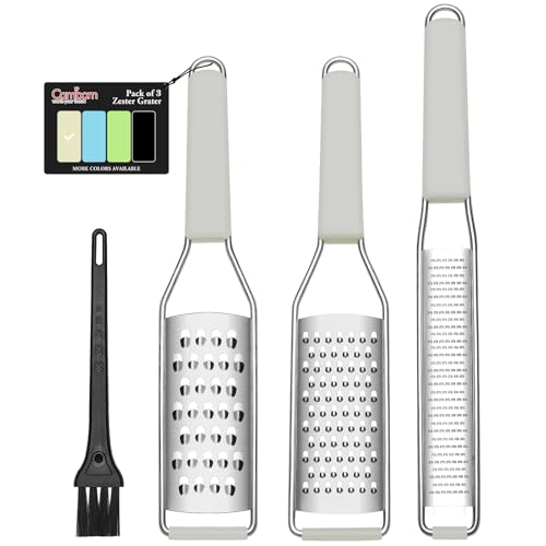 Cheese Grater Citrus Zester Lemon Zester Pack of 3