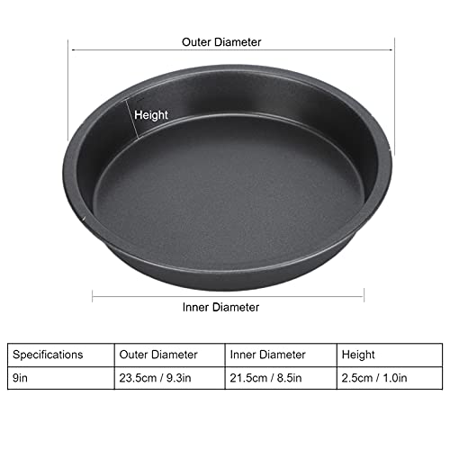 9 inch Pizza Pan for Oven (2 Count)