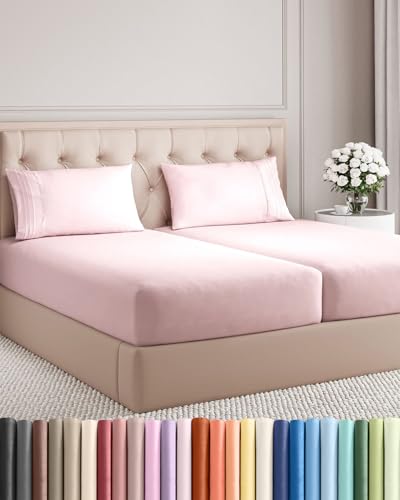 Split King Size 5 Piece Sheet Set