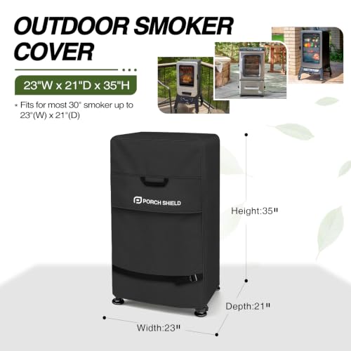 30 inch Outdoor Smoker Cover 23W x 21D x 35H inch