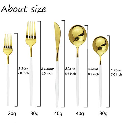 30 Piece Stainless Steel Satin Finish Flatware Set (6 Count)