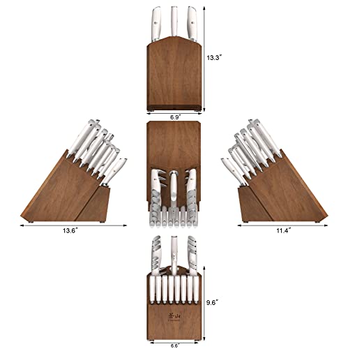 L1 Series 23 Piece Classic Knife Block Set (23 Count)