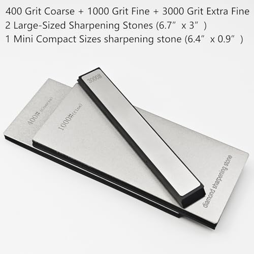 Diamond Sharpening Stone Set