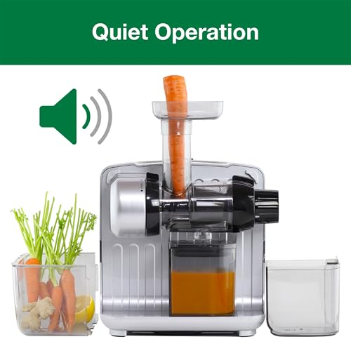 Juicer Cold Press 365 Slow Masticating Vegetable and Fruit Juice Extractor and Nutrition System Makes Nut Milks Baby Food and Sorbets