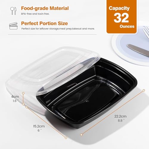 Glotoch Meal Prep Containers 1 (300 Count)