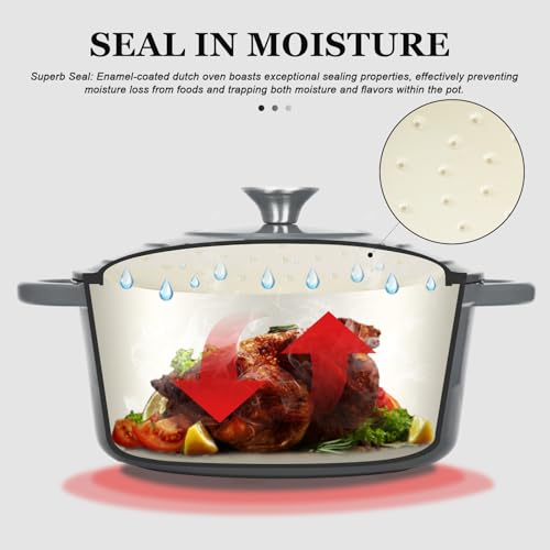 Enameled Cast Iron Dutch Oven
