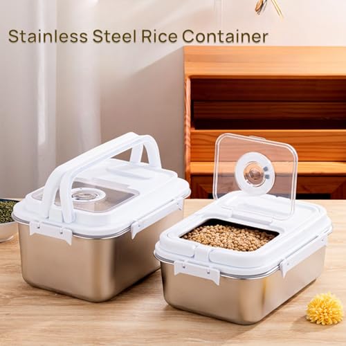 Stainless Steel Rice Container