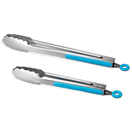 Premium 304 Stainless Steel Tongs Set