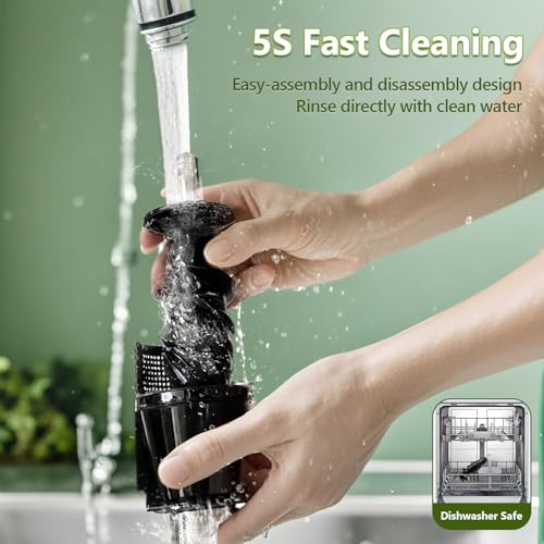 Cold Press Slow Juicer with Electric Coffee Grinder for Ginger