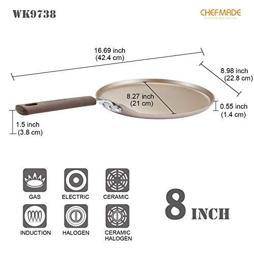 Crepe Pan with Bamboo Spreader