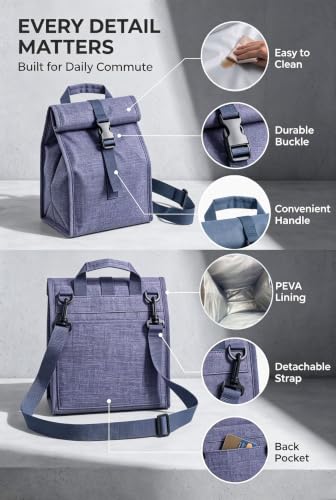 Insulated Foldable Lunch Bag