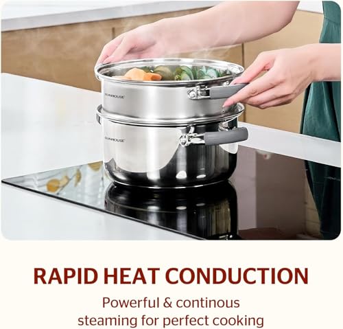 3 Quart Stainless Steel Steamer Pot