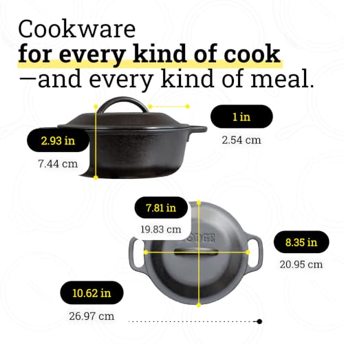 Cast Iron Dutch Oven with Loop Handle
