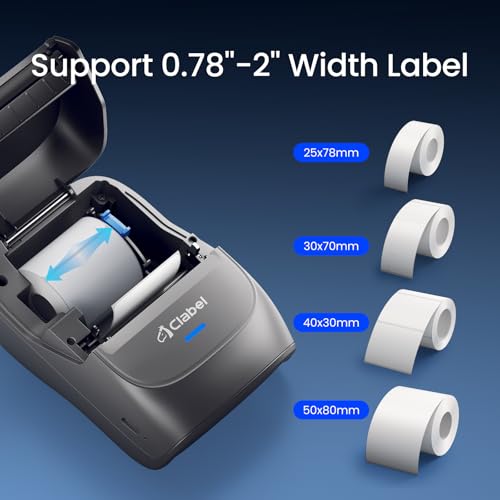 221B 2" Bluetooth Thermal Label Maker Printer
