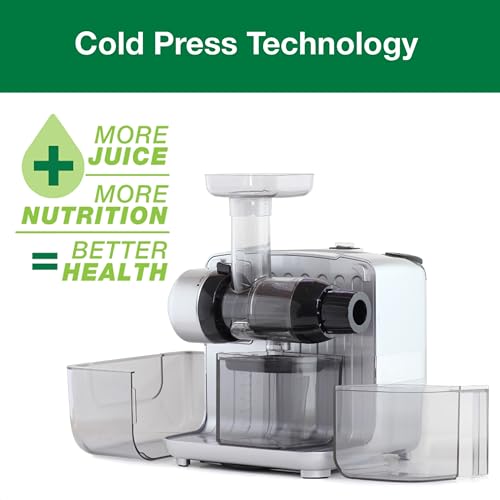 Juicer Cold Press 365 Slow Masticating Vegetable and Fruit Juice Extractor and Nutrition System Makes Nut Milks Baby Food and Sorbets