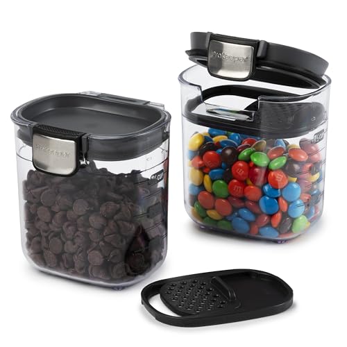 PKS 401 1.5 Cup Mini Prokeeper+ Airtight Silicone Seal Storage Container Great For Spices & Baking Acessories