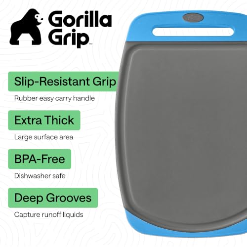 BPA Free Reversible Kitchen Cutting Board (3 Count)