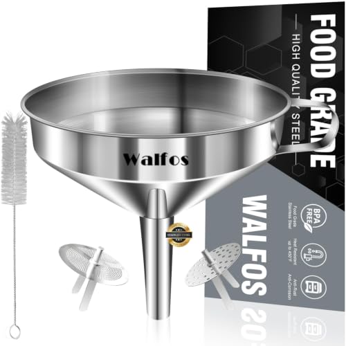 Large Stainless Steel Funnel