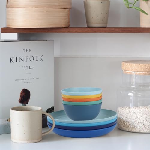 Unbreakable Wheat Straw Bowls for Kids