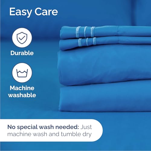 Cal King Size 4 Piece Sheet Set
