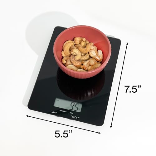 Glass Platform Digital Kitchen Scale