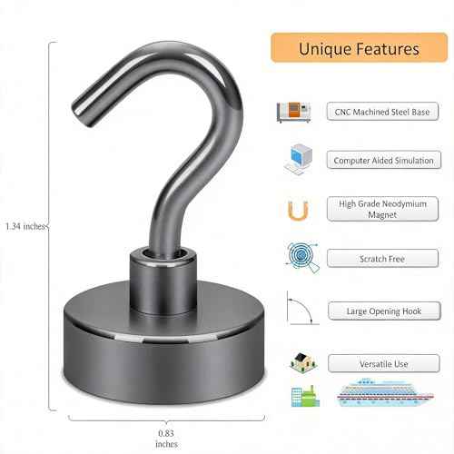 Magnetic Hooks (10 Count)