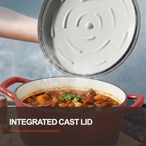 Enameled Cast Iron Dutch Oven