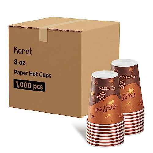 8 oz Coffee Cups (1000 Count)