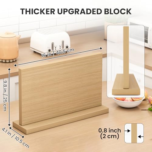 Wooden Magnetic Knife Holder