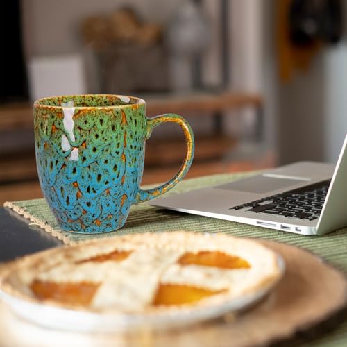 16oz Ceramic Coffee Mug Tea Cup with Handle Novelty Mug for Office and Home