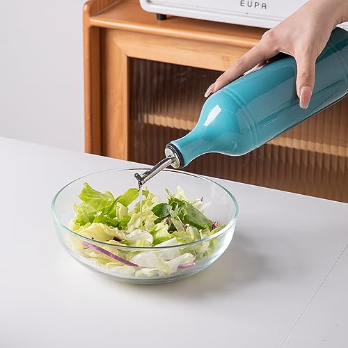 Sweejar Large Ceramic Olive Oil Dispenser Bottle