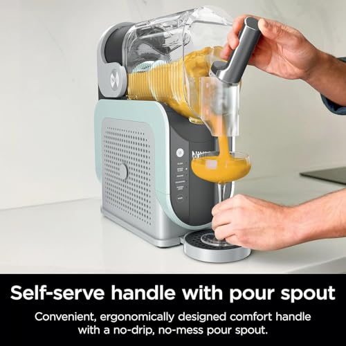 Refurbished) SLUSHi with RapidChill Technology, 96 oz. Frozen Drink & Slushie Machine, 5 Preset Programs, Slush, Spiked Slush, Frappe, Milkshake, Frozen Juice, FS305CO (Renewed)