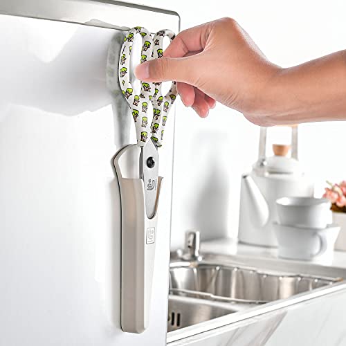 Kitchen Scissors Heavy Duty Kitchen Shears with Magnetic Holder Made with Japanese Steel 4034