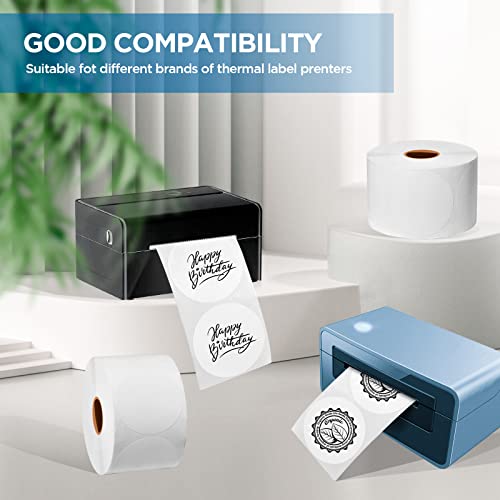 2 Inch Circle Thermal Sticker Labels
